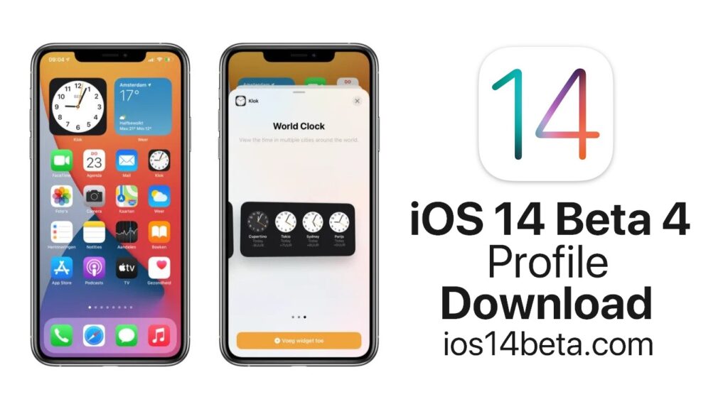 iOS 14 Beta 4 Profile Download