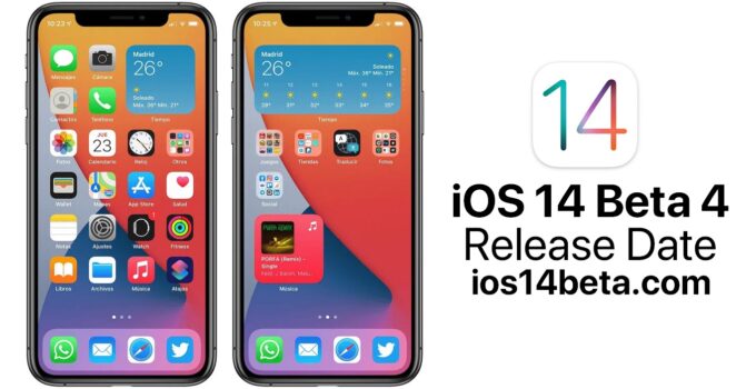 iOS 14 Beta 4 Release Date