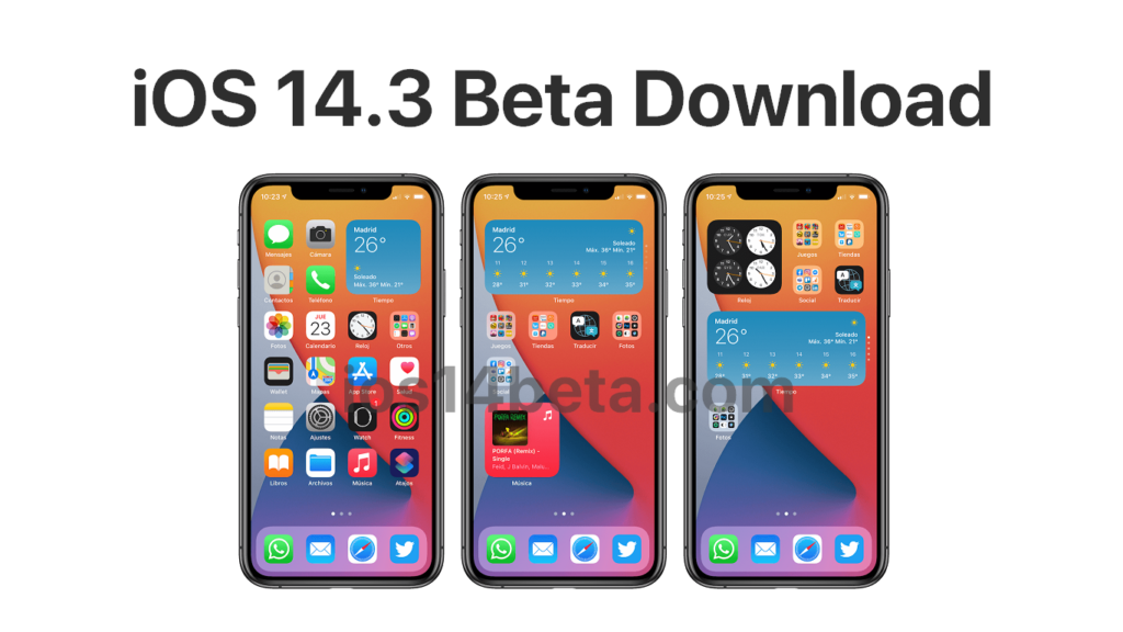 iOS 14.3 Beta Download