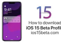 How to download iOS 15 Beta Profile