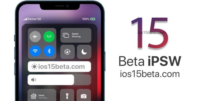 iOS 15 Beta Download Direct Links (IPSW)