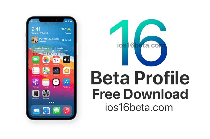 iOS 16 Beta Profile Download