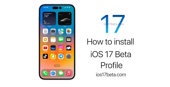 iOS 17 Beta Profile Download